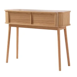 Calicosy - Ernest Design Haltafel - Licht Hout - 35x100x80,5 Cm