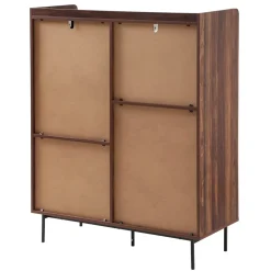 Casâme Calicosy - Hoge Kast Jetson - Donker Hout 100x39,5x120 Cm