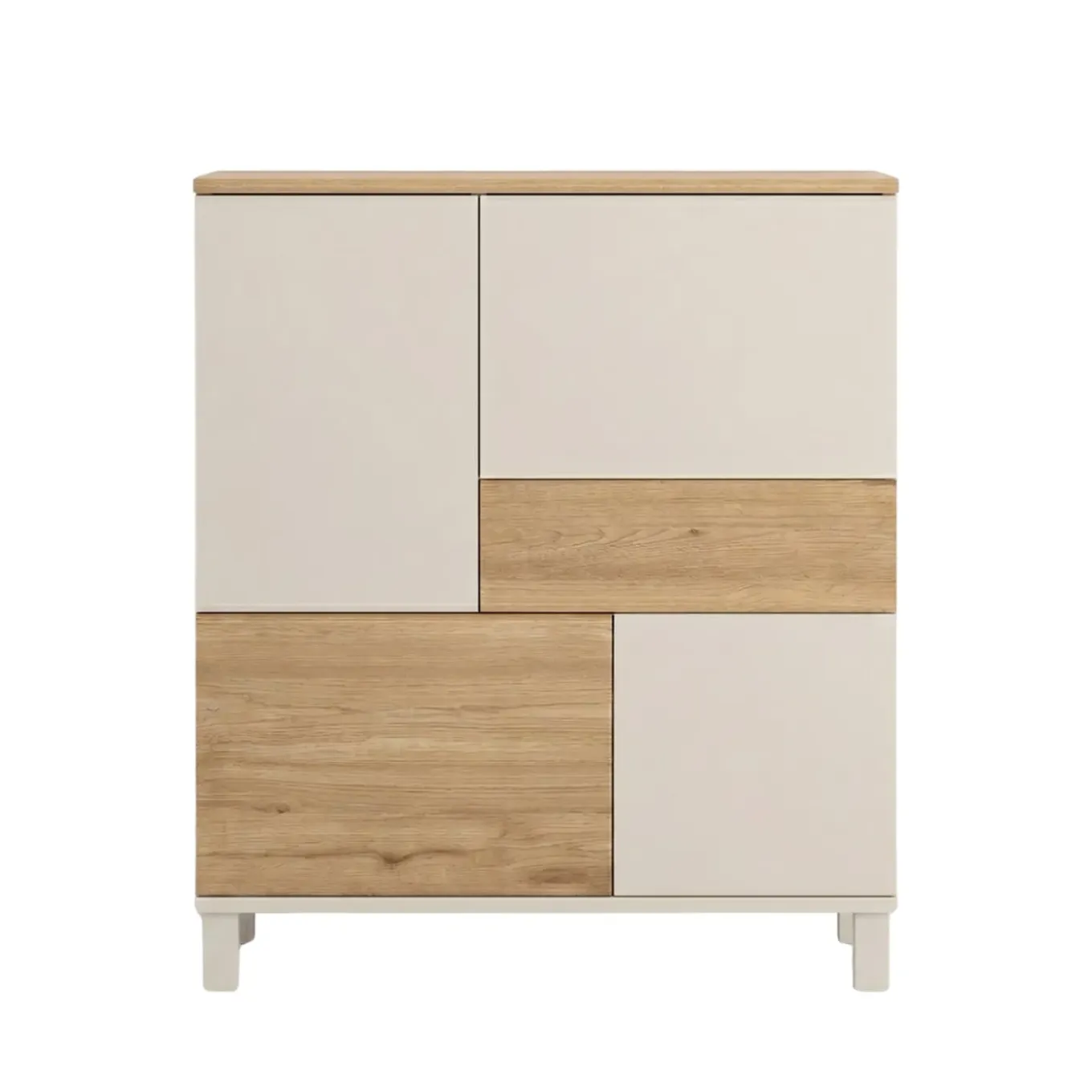 Calicosy - Hoge Kora - Beige 87,2x35x101,1 Cm