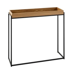 Calicosy - Jessie Design Haltafel - Licht Hout - 30x100x90 Cm