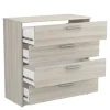 Calicosy - Ladenkast 4 Laden L79,6 Cm, Lichte Houten Afwerking - Pricy