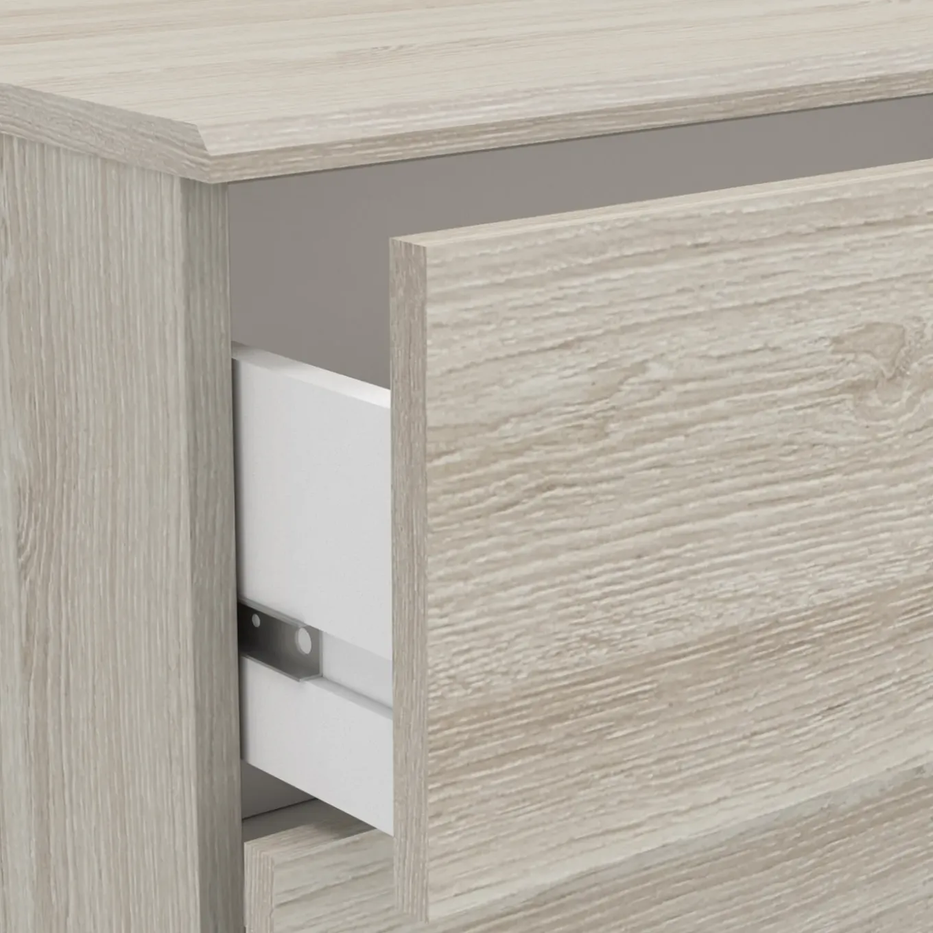 Calicosy - Ladenkast 4 Laden L79,6 Cm, Lichte Houten Afwerking - Pricy