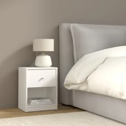 Calicosy - Nachtkastje Met 1 Lade En 1 Open Vak B37,9 Cm – Lise
