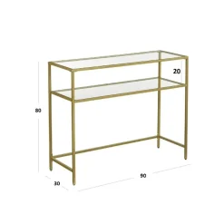 Calicosy - Selia-console - Wit 90x30x80cm