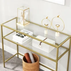 Calicosy - Selia-console - Wit 90x30x80cm