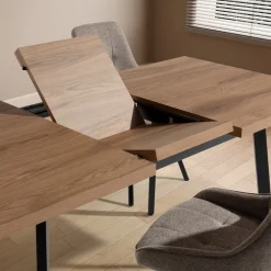 Calicosy - Tafel Irma - Donker Hout 138x85x76 Cm