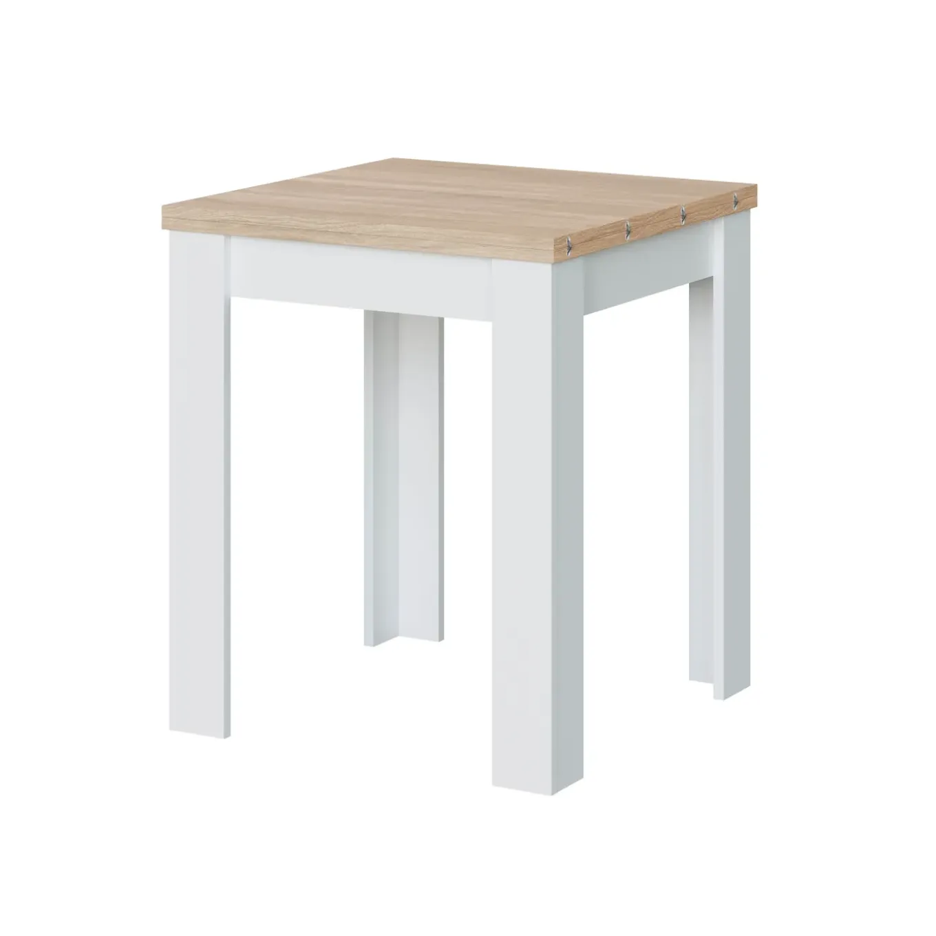 Calicosy - Uitschuifbare Tafe - Wit - 67x67x79 Cm
