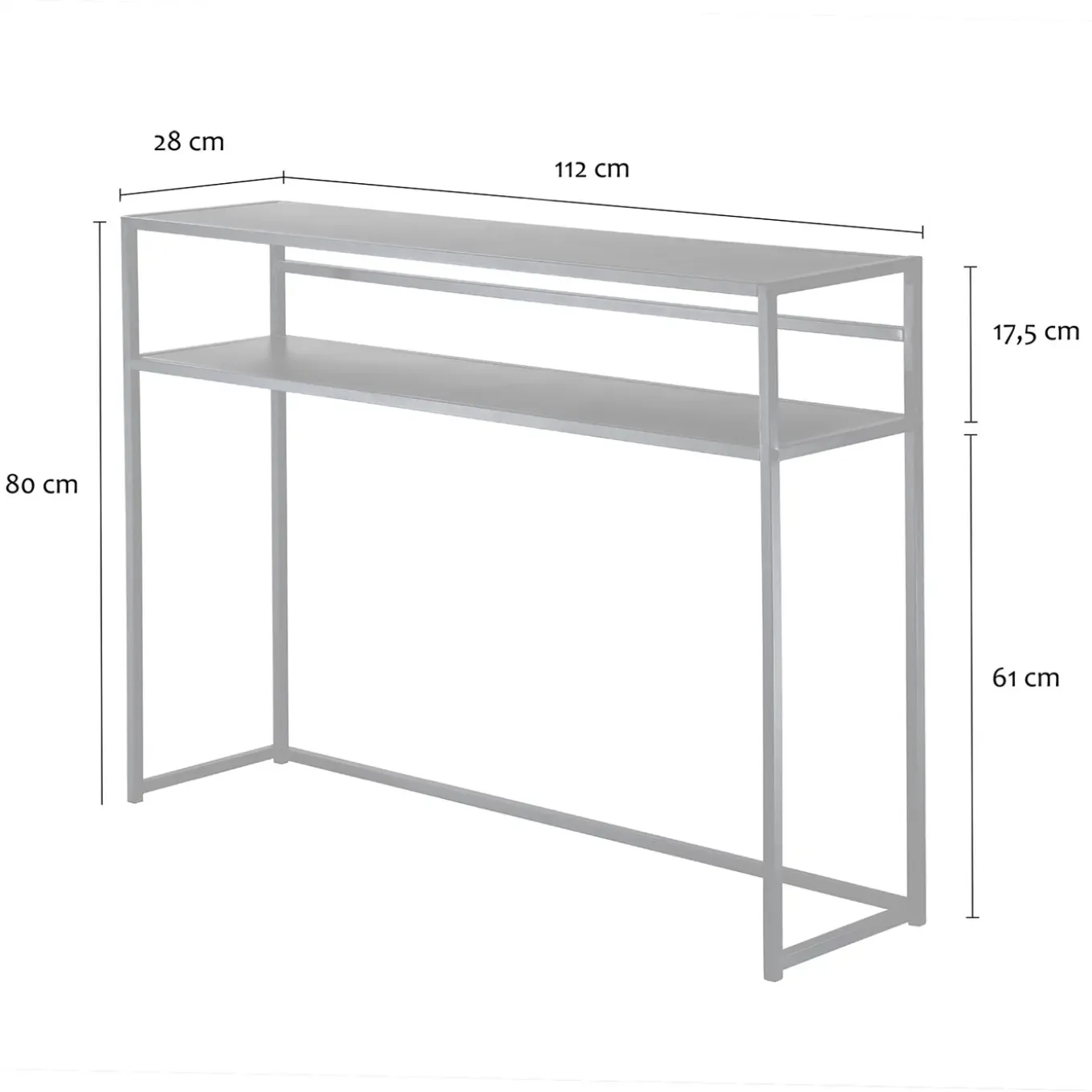 Calicosy - Zwarte Olli - Noir 112x28x81 Cm