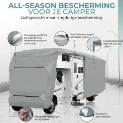 Camperhoes Xl – Waterdicht En Uv-bestendig, 7,30 X 2,35 X 2,75 M (170 G/m²)