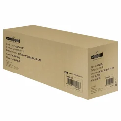 Campout - Opblaasbare Tunneltent - Zwart - 455 X 270 Cm - Familietenten - Waterdichte Tent