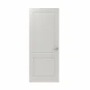 CanDo Binnendeur Board Panel 2A01 - Wit - Gegrond - Opdek - Rechts - 83x201,5cm