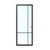 CanDo Binnendeur Elegant Original AC04 - Grafietzwart - Gelakt - Opdek - Links - 93x231,5cm