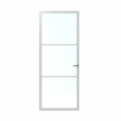 CanDo Binnendeur Elegant Original 2C02 - Zuiver wit - Gegrond - Opdek - Links - 83x211,5cm