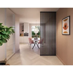 CanDo Decowall Roomdivider Vloer- en Plafondprofielset - Lava Eiken - Recht