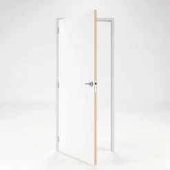 CanDo Deur-Kozijn Combinatie Basic 2A01 - Wit - Gegrond - Stomp - Links - 93x211,5cm - 56x90cm