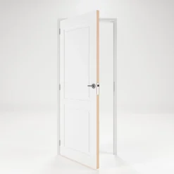 CanDo Deur-Kozijn Combinatie Panel 2A02 - Wit - Gegrond - Stomp - Rechts - 93x211,5cm - 56x90cm