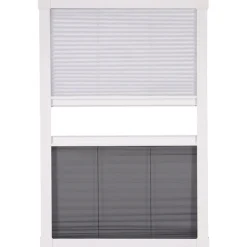 CanDo Duo-Plissé hor Dakraam Standard - 81x101cm - Wit