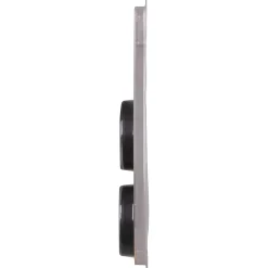 CanDo eindkap voor trapleuning - Mat - Zwart - 45Ømm - 2 stuks