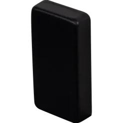 CanDo eindkap voor trapleuning - Mat - Zwart - 50x25mm - 2 stuks