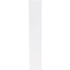 CanDo Eindstuk Plint - Wit - Kunststof - 24cm - 13x105mm - Multipack 4 Stuks