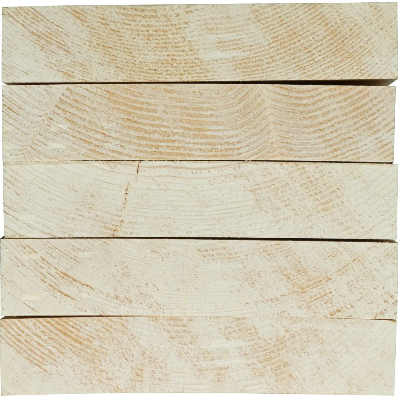 CanDo Geschaafde Plank Voordeelpak - Vuren - 18x93mm - 210cm - 5 stuks