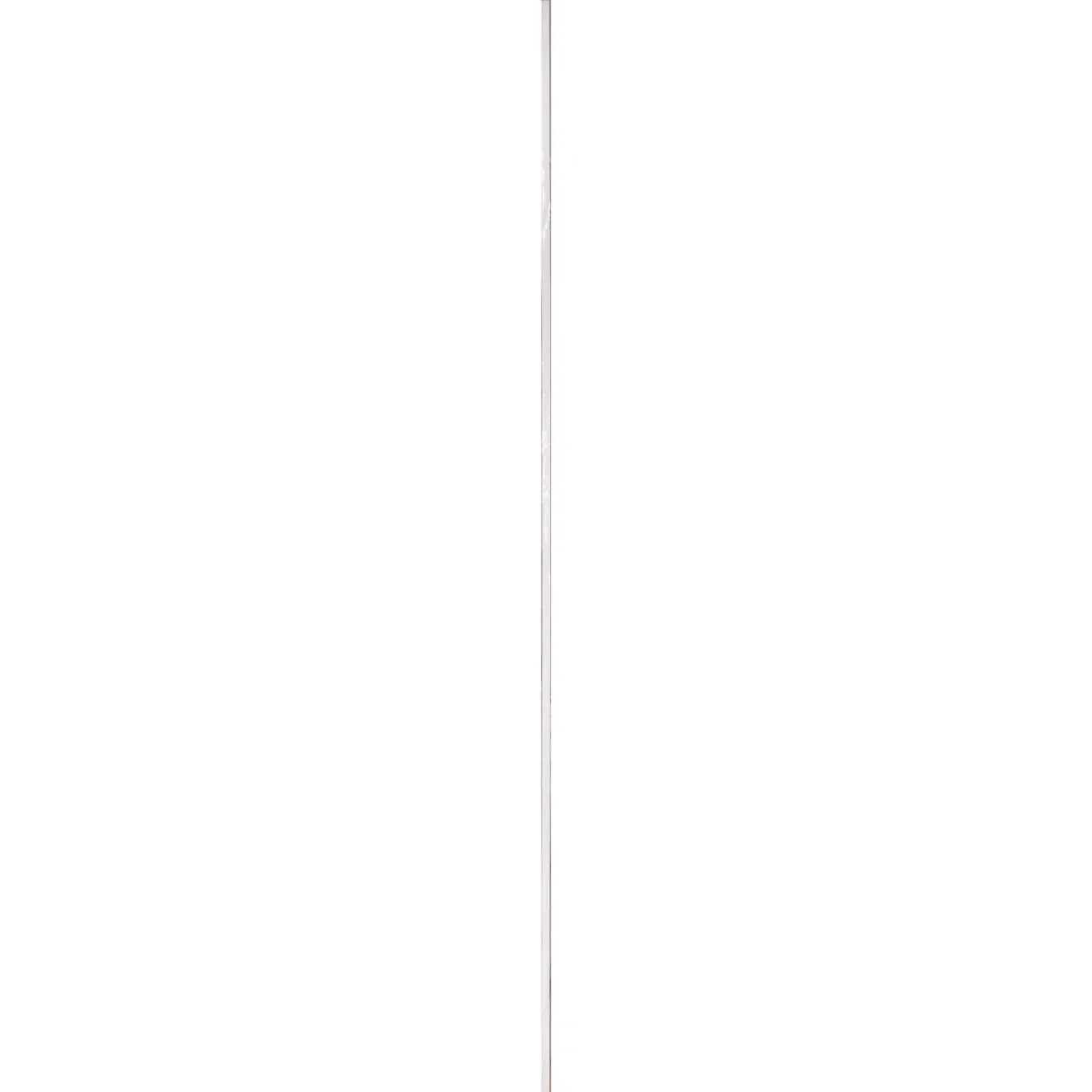 CanDo Kabelgootplint Cubic Wit - MDF - Folie - 240cm - 19x80mm