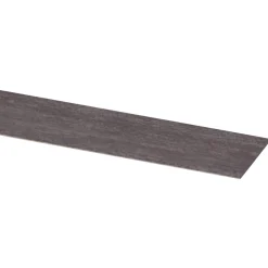 Cando - kantband - voor een werkblad - staalgrijs - 605 x 28 mm - 2 stuks