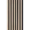 CanDo lattenwand Decowall Acoustic - Licht Eiken - 260x30cm - 2 stuks