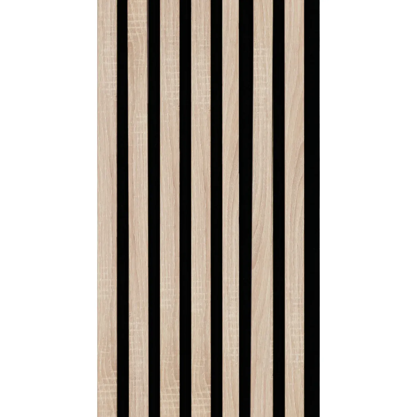 CanDo lattenwand Decowall Acoustic - Licht Eiken - 260x30cm - 2 stuks