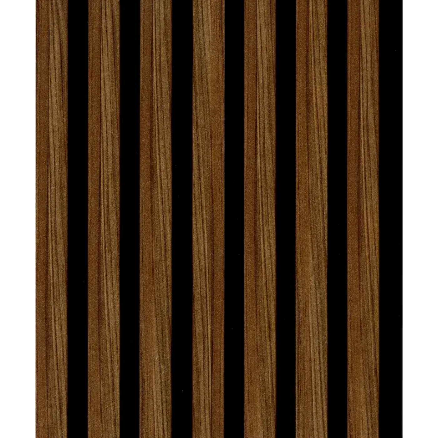 CanDo lattenwand Decowall Acoustic - Walnoot - 260x30cm - 2 stuks