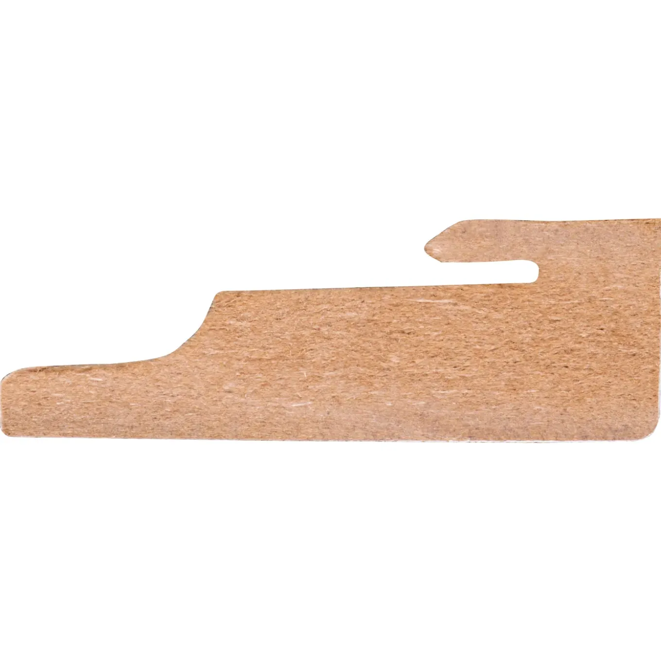 CanDo Muurplint Cubic - Helder Wit - MDF - Folie - 240cm - 19x58mm