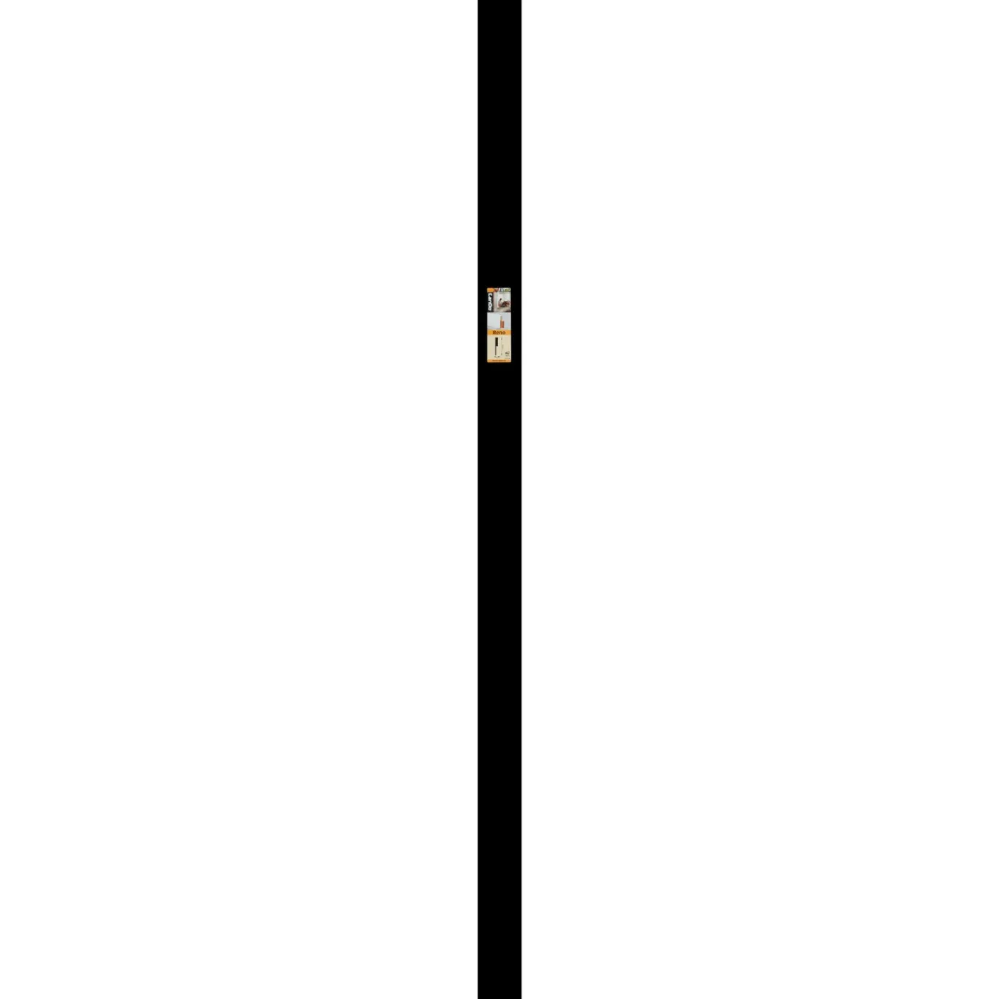 CanDo Overzetplint Cubic Zwart - MDF - Folie - 240cm - 18x100mm