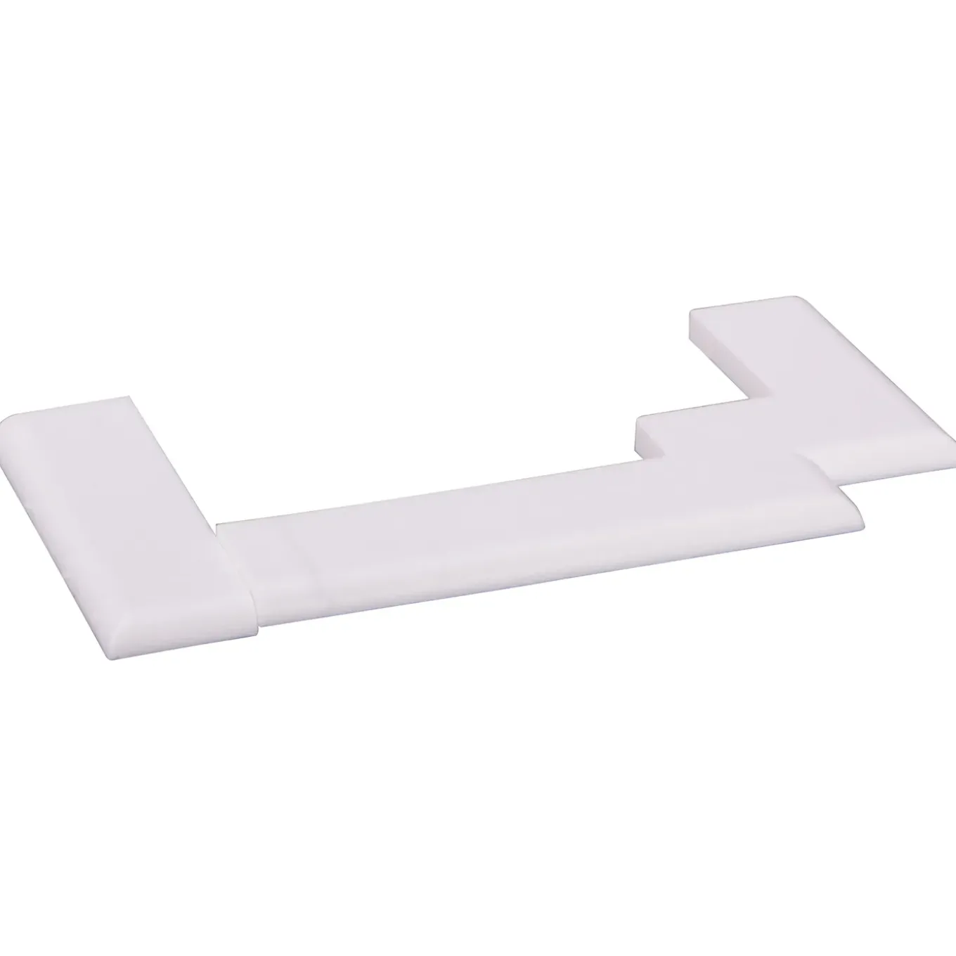 CanDo Plintclips - Wit - Kunststof - 23cm - 1,2x16,2mm - 2 Stuks