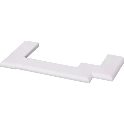 CanDo Plintclips - Wit - Kunststof - 23cm - 1,2x16,2mm - 2 Stuks