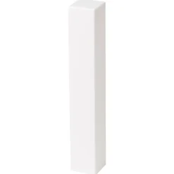 CanDo Plint Hoekstuk Wit - Kunststof - 23,5cm - 39x104mm