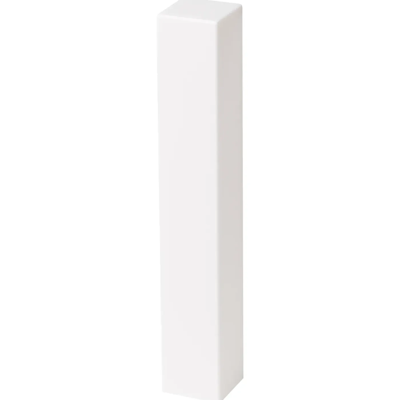 CanDo Plint Hoekstuk Wit - Kunststof - 23,5cm - 39x104mm