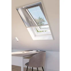 CanDo Plissé Raamhor Standard - 63x155cm - Wit