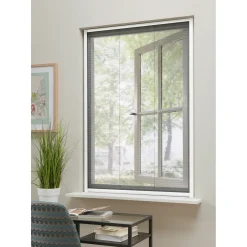 CanDo Plissé Raamhor Standard - 83x155cm - Wit
