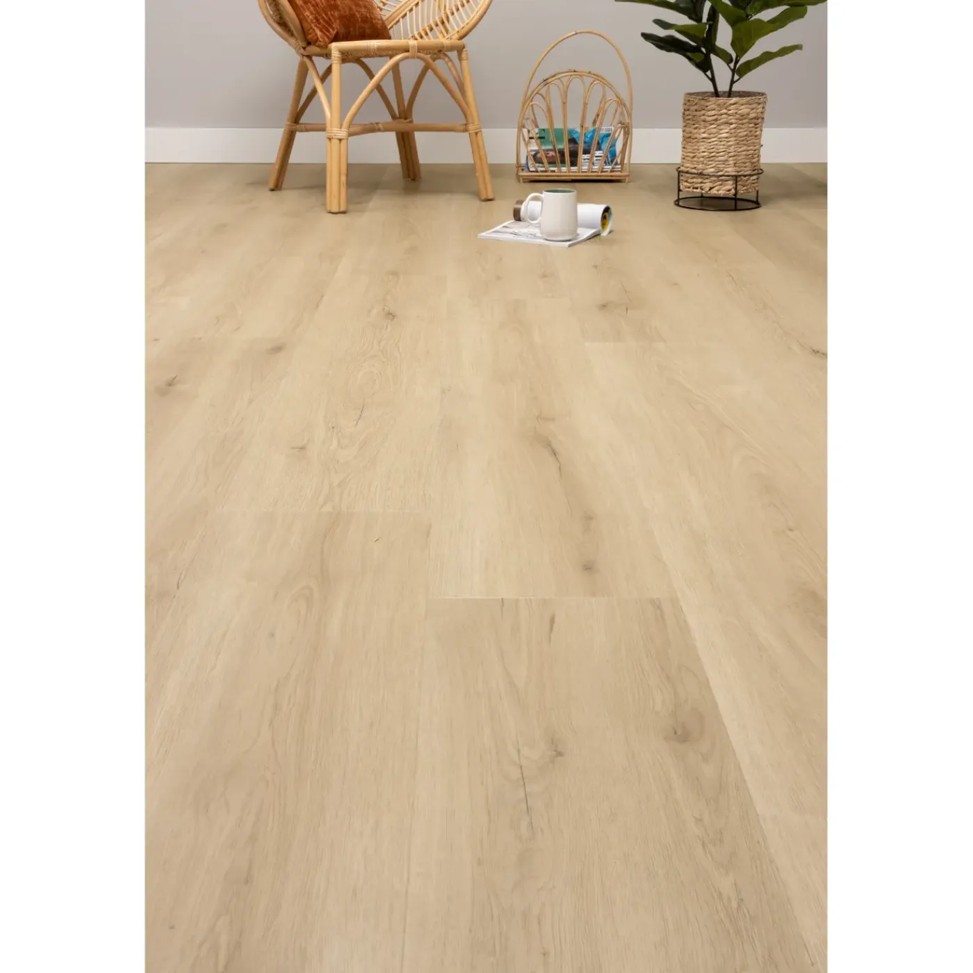 CanDo PVC Vloer Feel Plank XB - Zweeds Eiken - 4-zijdige Micro V-groef - 6mm - 1,719m²