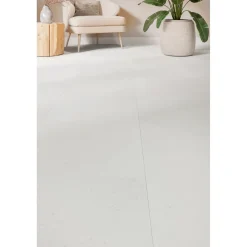 CanDo PVC Vloertegel Silent Tegel XL Rustiek Steen - Midden Grijs - 4-zijdige Micro V-groef - 6,3mm - 2,088m²