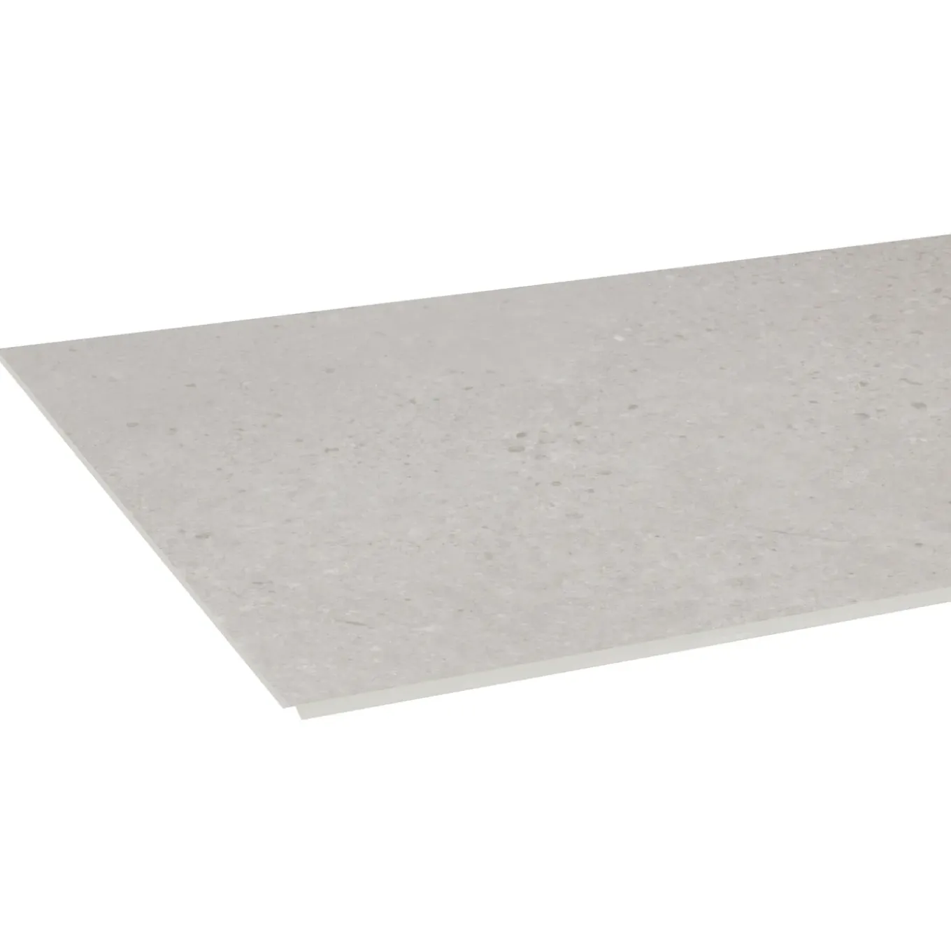 CanDo PVC Vloertegel Silent Tegel XL Oase Steen - Midden Grijs - 4-zijdige Micro V-groef - 6,3mm - 2,088m²