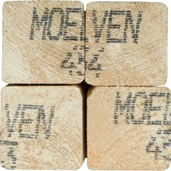 CanDo Schaaflat Voordeelpak - Vuren - 44x44mm - 270cm - 4 stuks