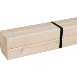 CanDo Schaaflat Voordeelpak - Vuren - 44x44mm - 210cm - 4 stuks