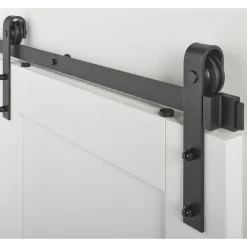 CanDo schuifdeursysteem Barley - Zwart - Wandmontage