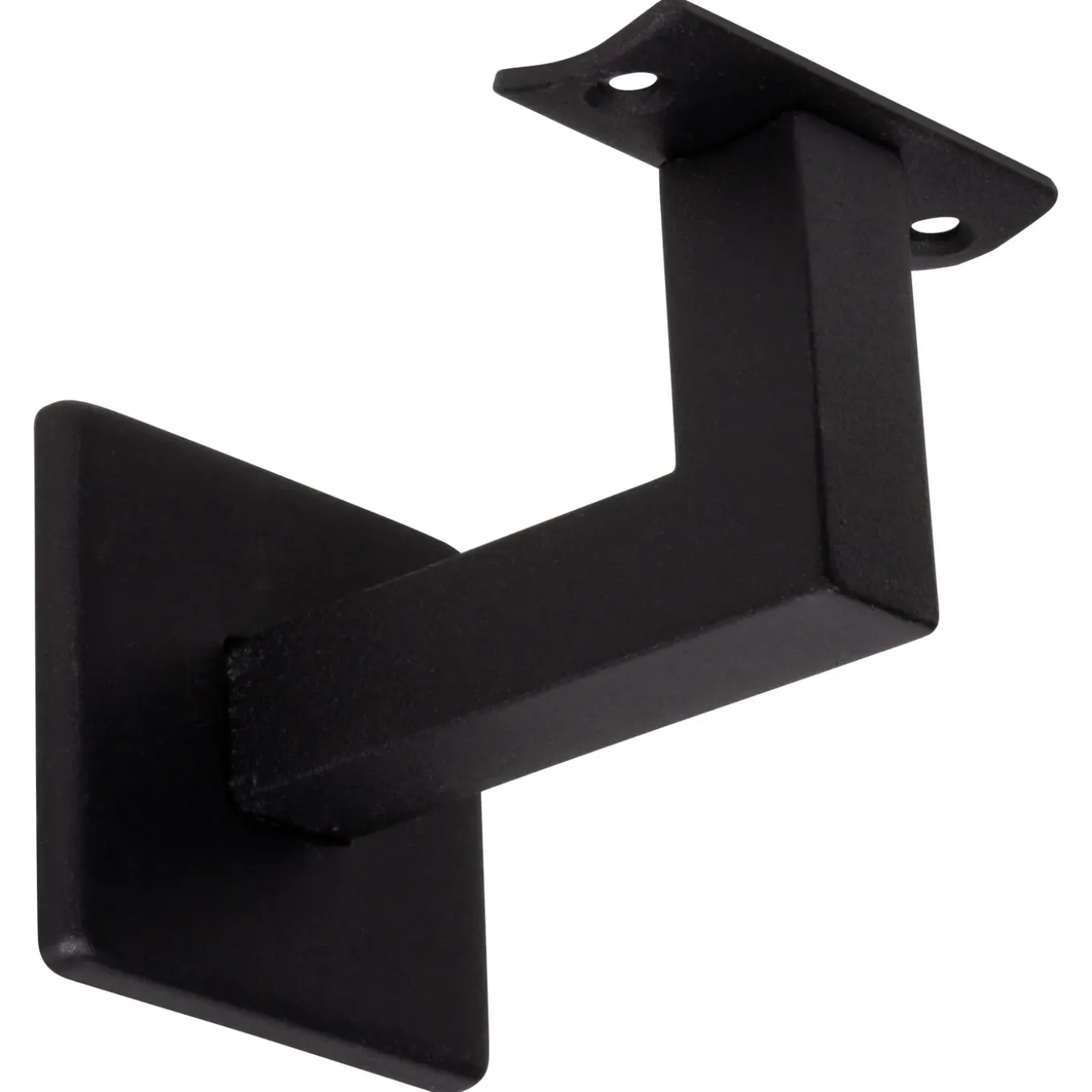 CanDo trapleuninghouder Milan - Mat - Zwart - 2 stuks