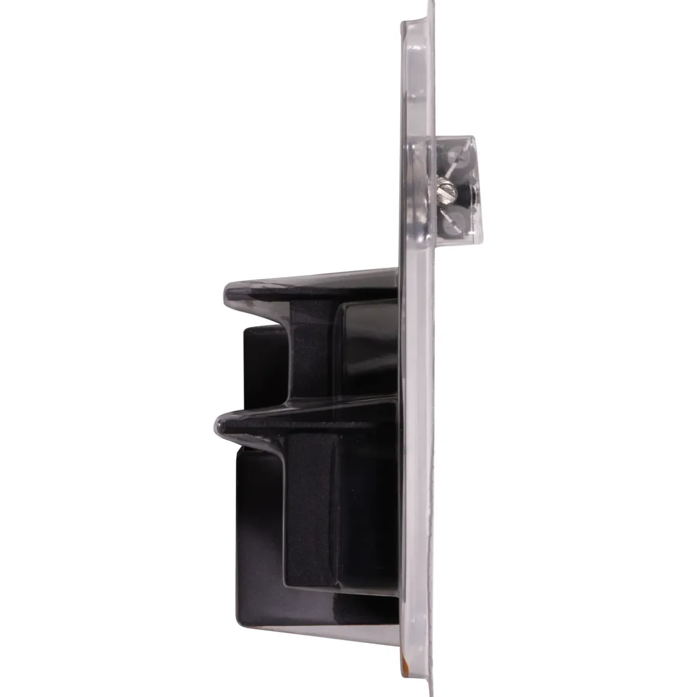 CanDo trapleuninghouder Milan - Mat - Zwart - 2 stuks