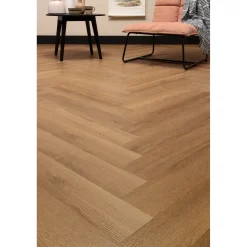 CanDo Visgraat PVC Vloer Click de Luxe - Natuur Eiken - 4-zijdige Micro V-groef - 7mm - 2,070m²