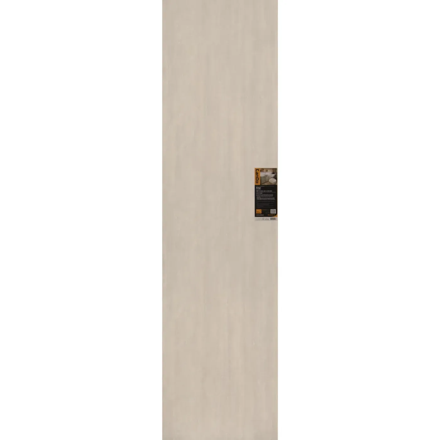 CanDo - Werkblad - Aanrechtblad - Beige - 302x63,5x2,8cm