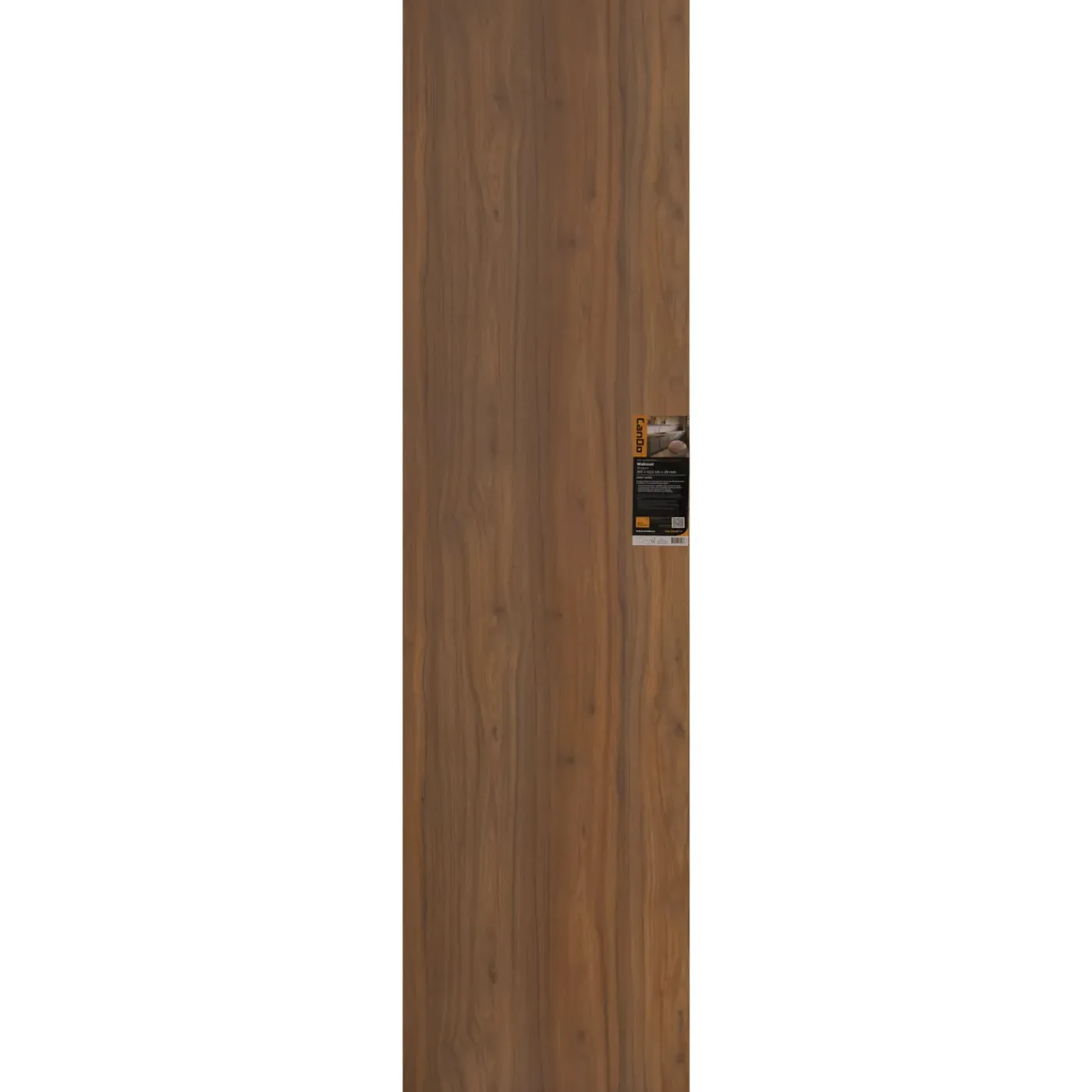 CanDo - Werkblad - Aanrechtblad - Walnoot - 302x63,5x2,8cm