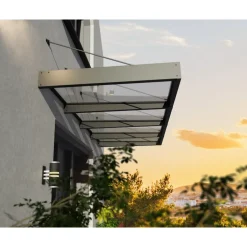 Canopia deur- en veranda-uitvalscherm Sophia XL transparant 379x140x67cm